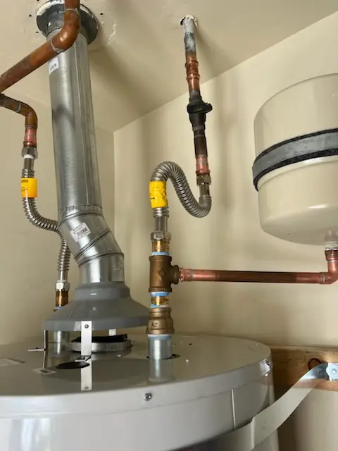 Water heater installation and plumbing repair in Fort Mason